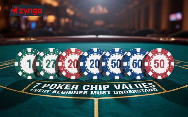 poker chip values