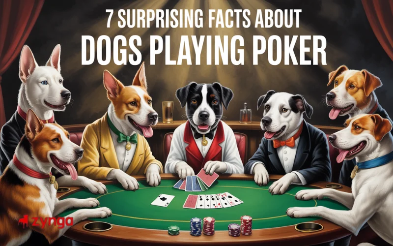 dogs playing poker