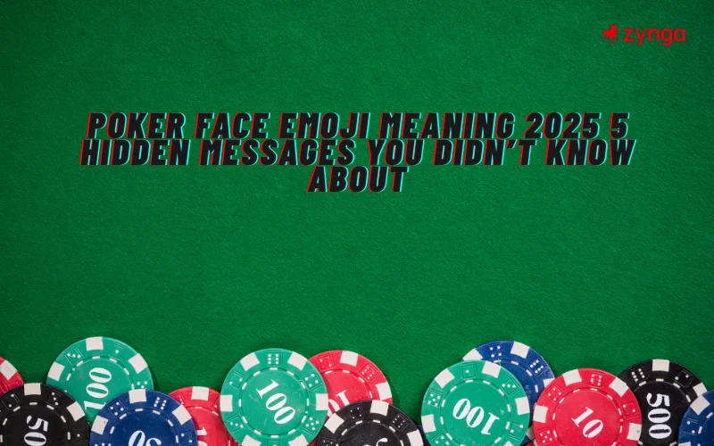 poker face emoji